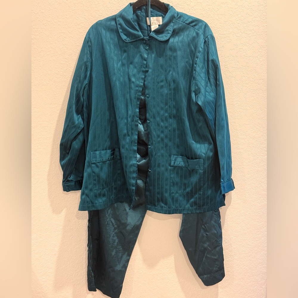 Teal Women's Pajamas Set size Large